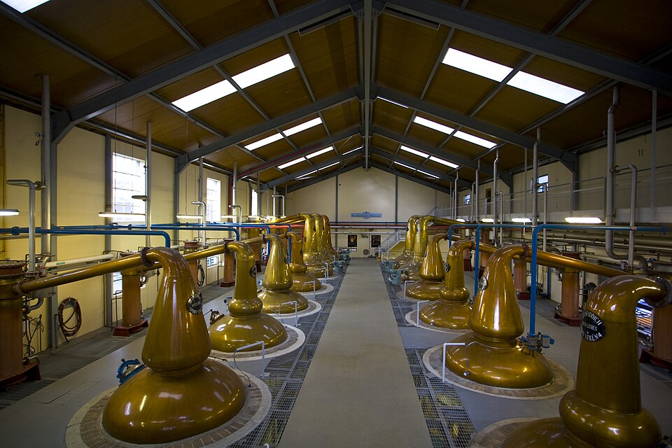 The still room at Glenfiddich